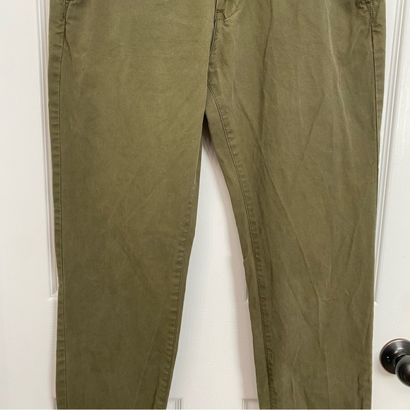 H&M LOGG Slim Fit Olive Green Pants Size Waist 31 - Picture 4 of 14